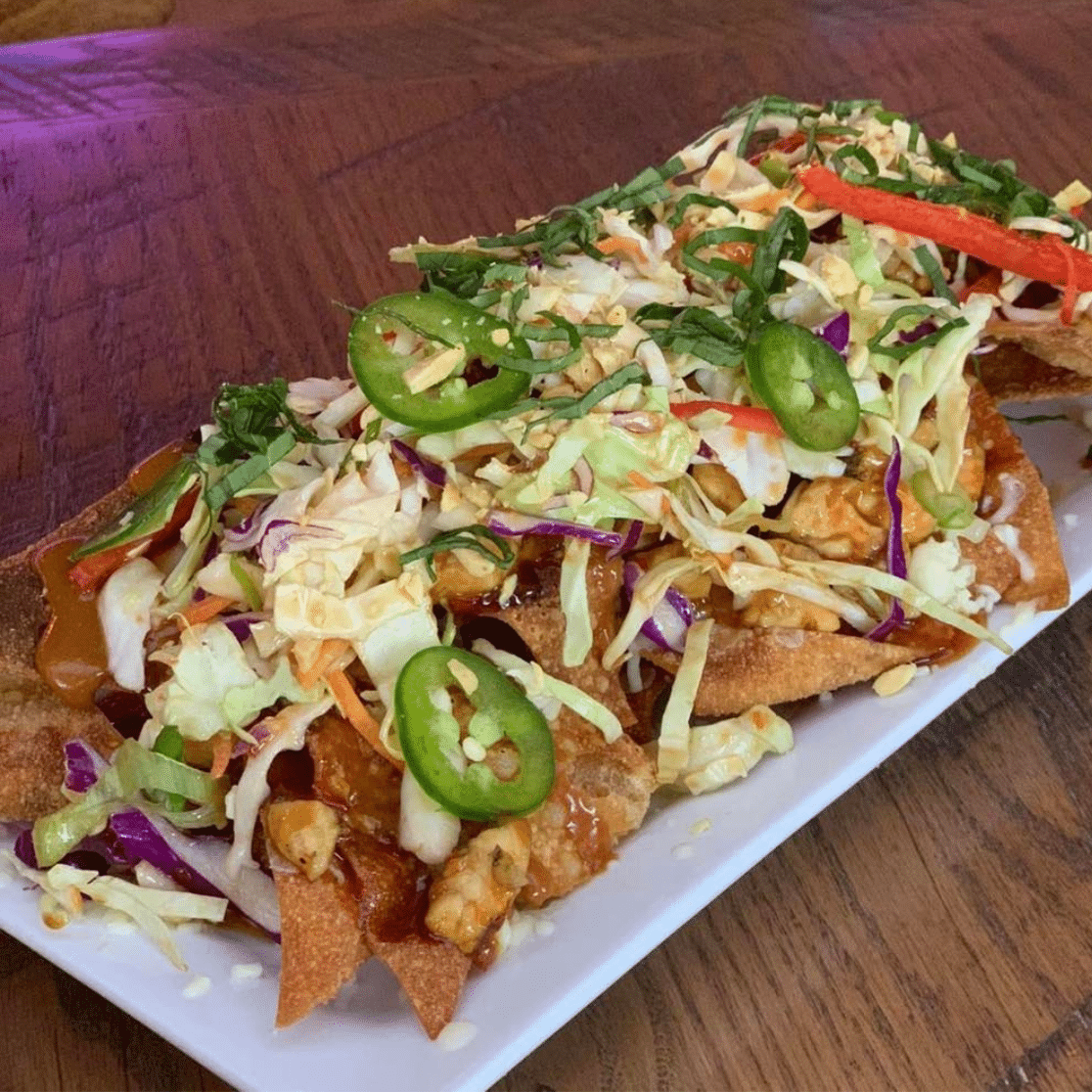 Thai Nachos